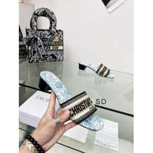 Dior D way heeled slide 3.5cm Shoes