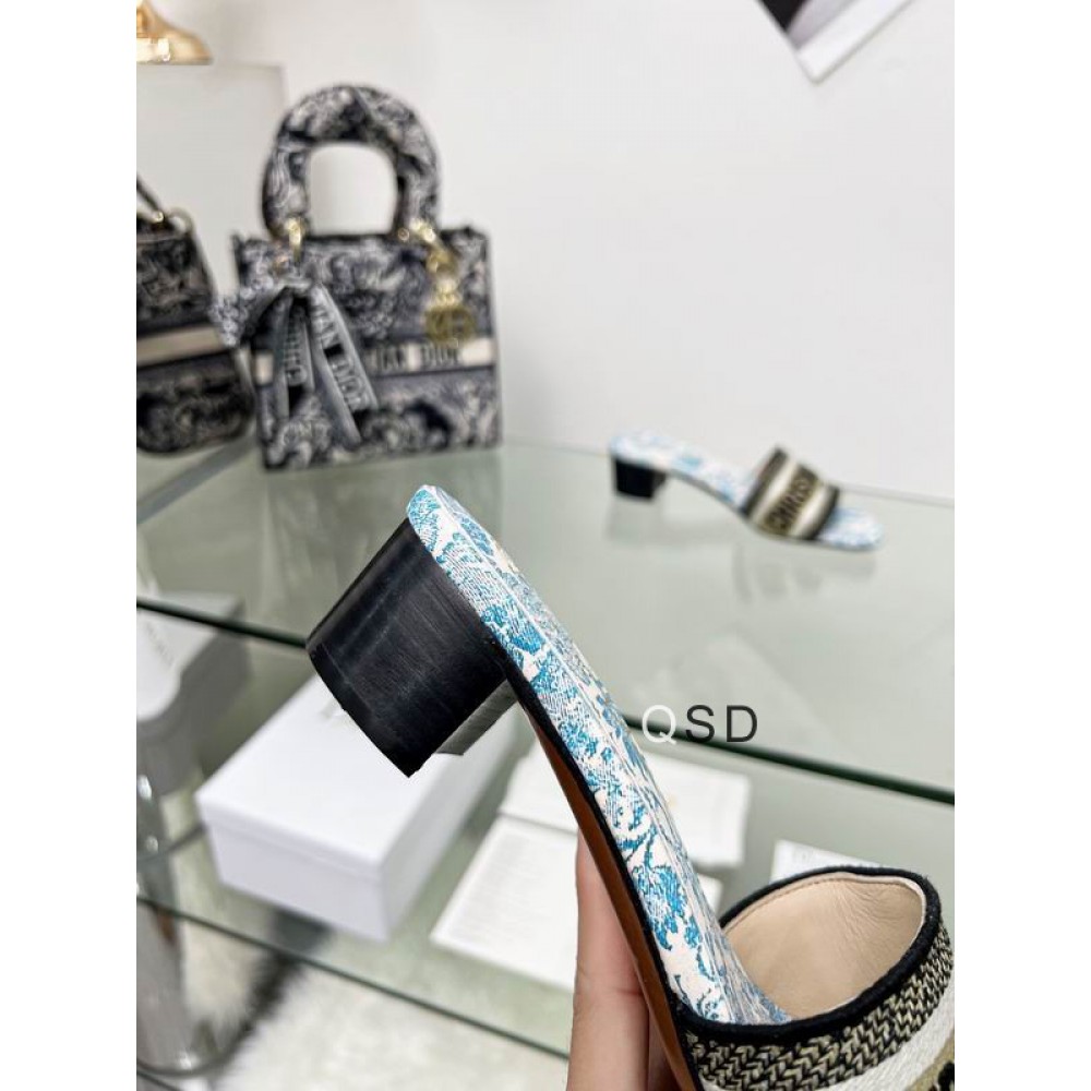 Dior D way heeled slide 3.5cm Shoes