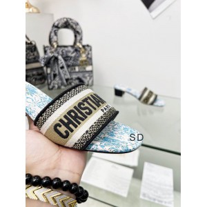 Dior D way heeled slide 3.5cm Shoes