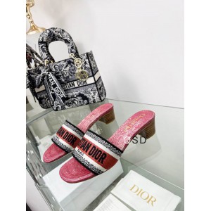 Dior D way heeled slide 3.5cm Shoes