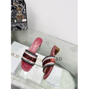Dior D way heeled slide 3.5cm Shoes