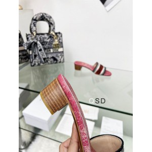 Dior D way heeled slide 3.5cm Shoes
