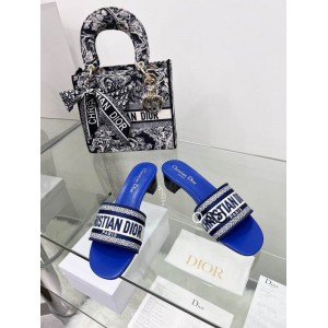 Dior D way heeled slide 3.5cm Shoes