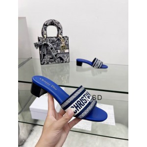 Dior D way heeled slide 3.5cm Shoes