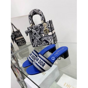 Dior D way heeled slide 3.5cm Shoes