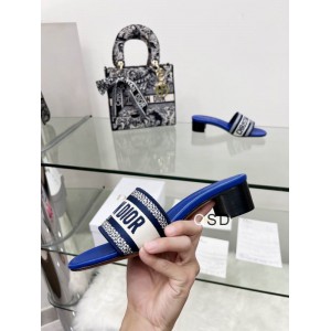 Dior D way heeled slide 3.5cm Shoes
