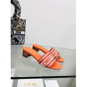 Dior D way heeled slide 3.5cm Shoes