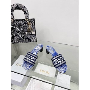 Dior D way heeled slide 3.5cm Shoes