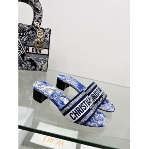 Dior D way heeled slide 3.5cm Shoes