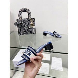 Dior D way heeled slide 3.5cm Shoes