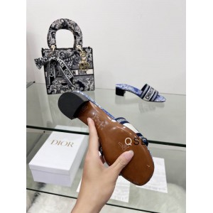 Dior D way heeled slide 3.5cm Shoes