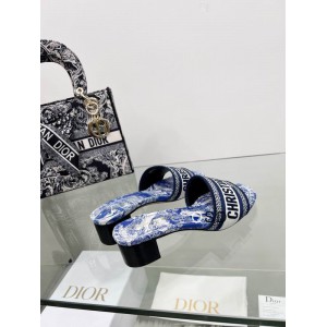Dior D way heeled slide 3.5cm Shoes