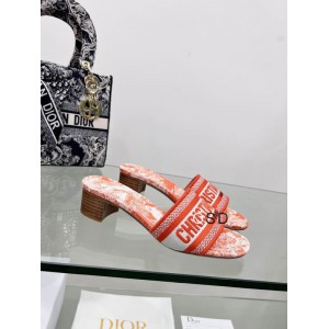 Dior D way heeled slide 3.5cm Shoes