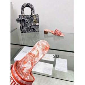 Dior D way heeled slide 3.5cm Shoes