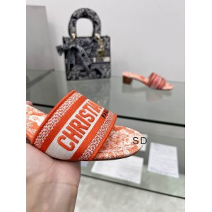 Dior D way heeled slide 3.5cm Shoes