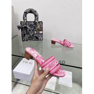 Dior D way heeled slide 3.5cm Shoes