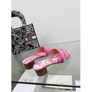 Dior D way heeled slide 3.5cm Shoes