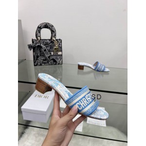 Dior D way heeled slide 3.5cm Shoes