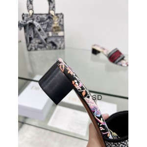 Dior D way heeled slide 3.5cm Shoes