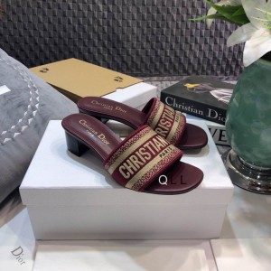 Dior D way heeled slide 3.5cm Shoes