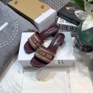 Dior D way heeled slide 3.5cm Shoes