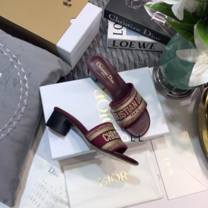 Dior D way heeled slide 3.5cm Shoes