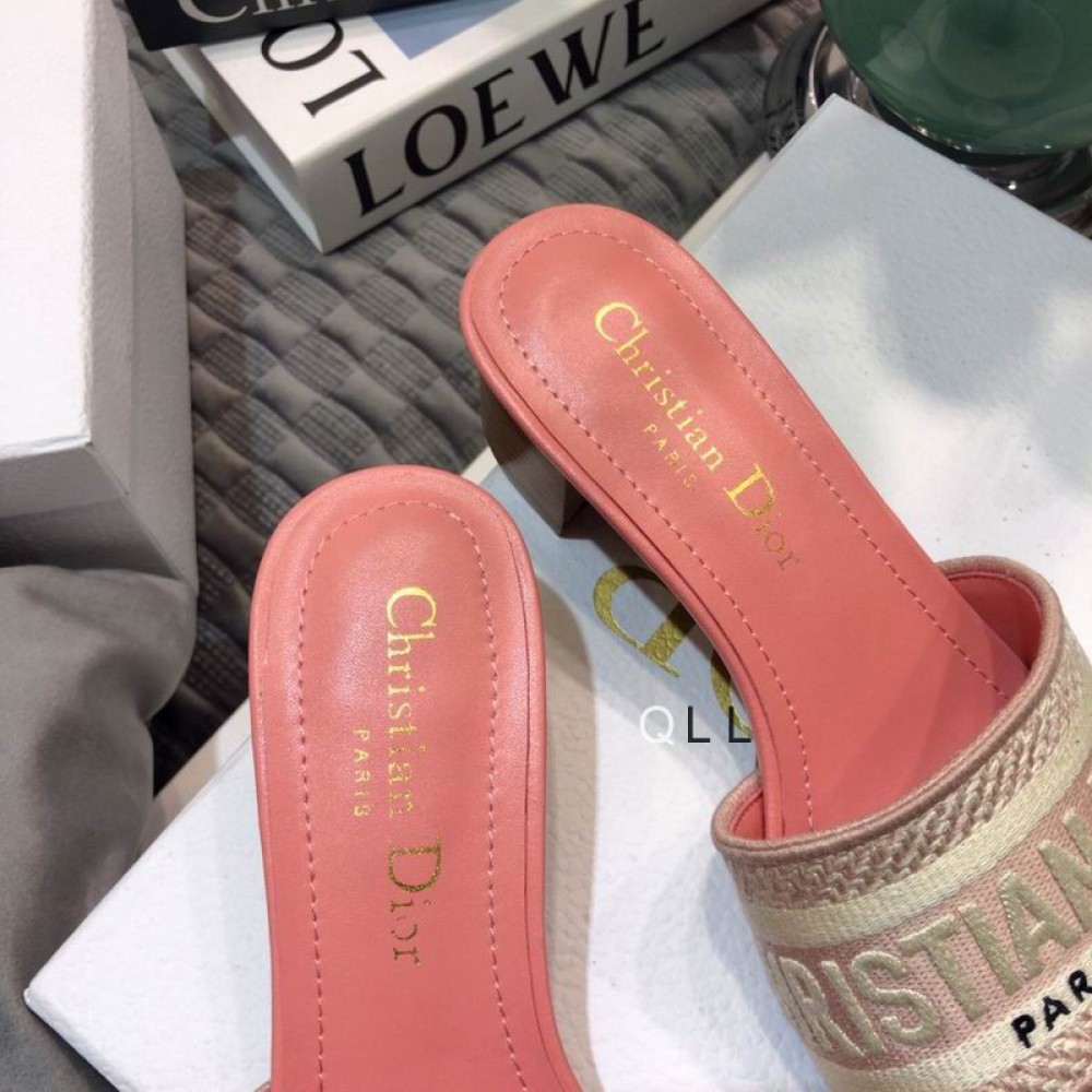 Dior D way heeled slide 3.5cm Shoes