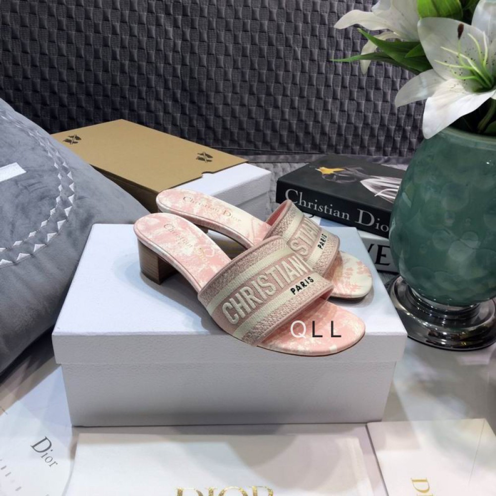 Dior D way heeled slide 3.5cm Shoes