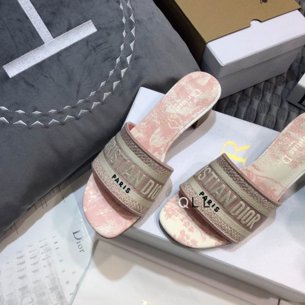 Dior D way heeled slide 3.5cm Shoes