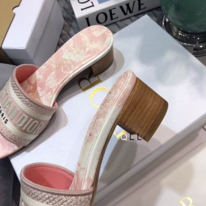 Dior D way heeled slide 3.5cm Shoes