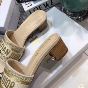 Dior D way heeled slide 3.5cm Shoes