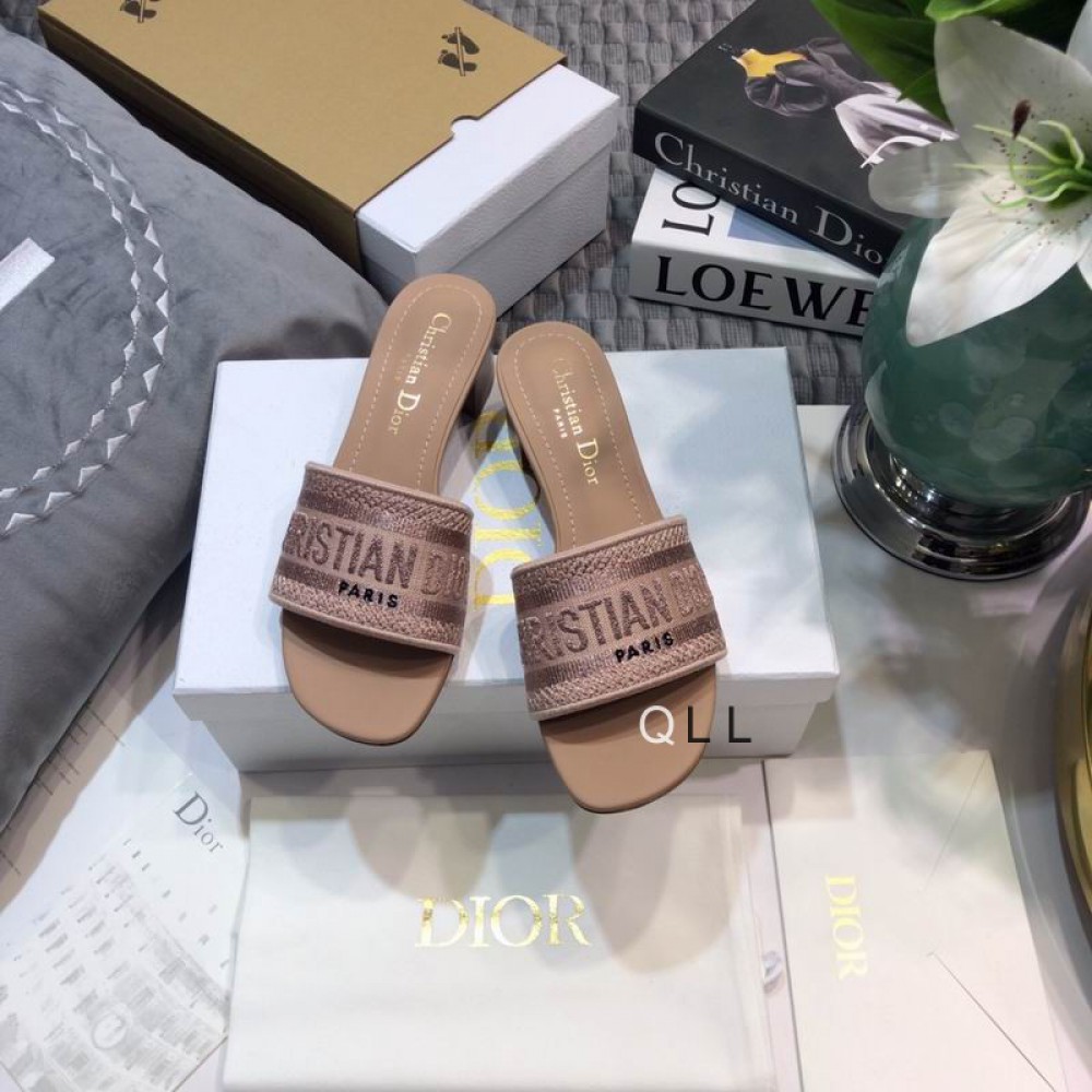 Dior D way heeled slide 3.5cm Shoes