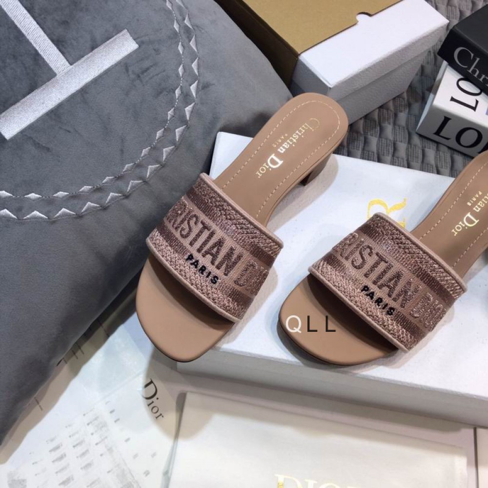Dior D way heeled slide 3.5cm Shoes