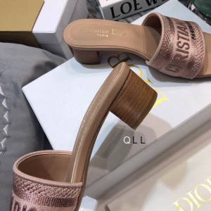 Dior D way heeled slide 3.5cm Shoes