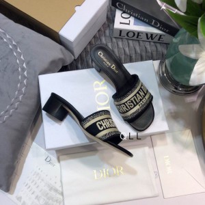 Dior D way heeled slide 3.5cm Shoes