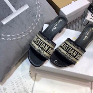 Dior D way heeled slide 3.5cm Shoes