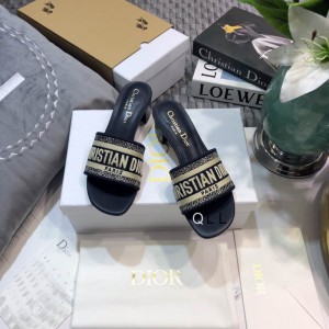 Dior D way heeled slide 3.5cm Shoes