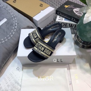 Dior D way heeled slide 3.5cm Shoes