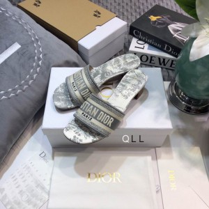 Dior D way heeled slide 3.5cm Shoes