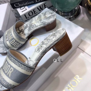 Dior D way heeled slide 3.5cm Shoes