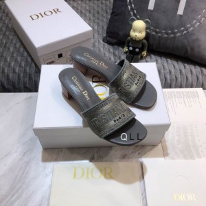 Dior D way heeled slide 3.5cm Shoes