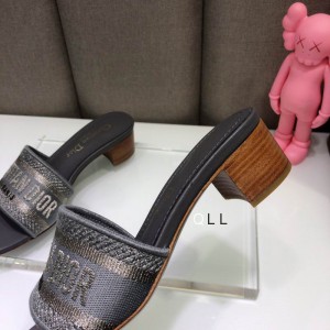 Dior D way heeled slide 3.5cm Shoes