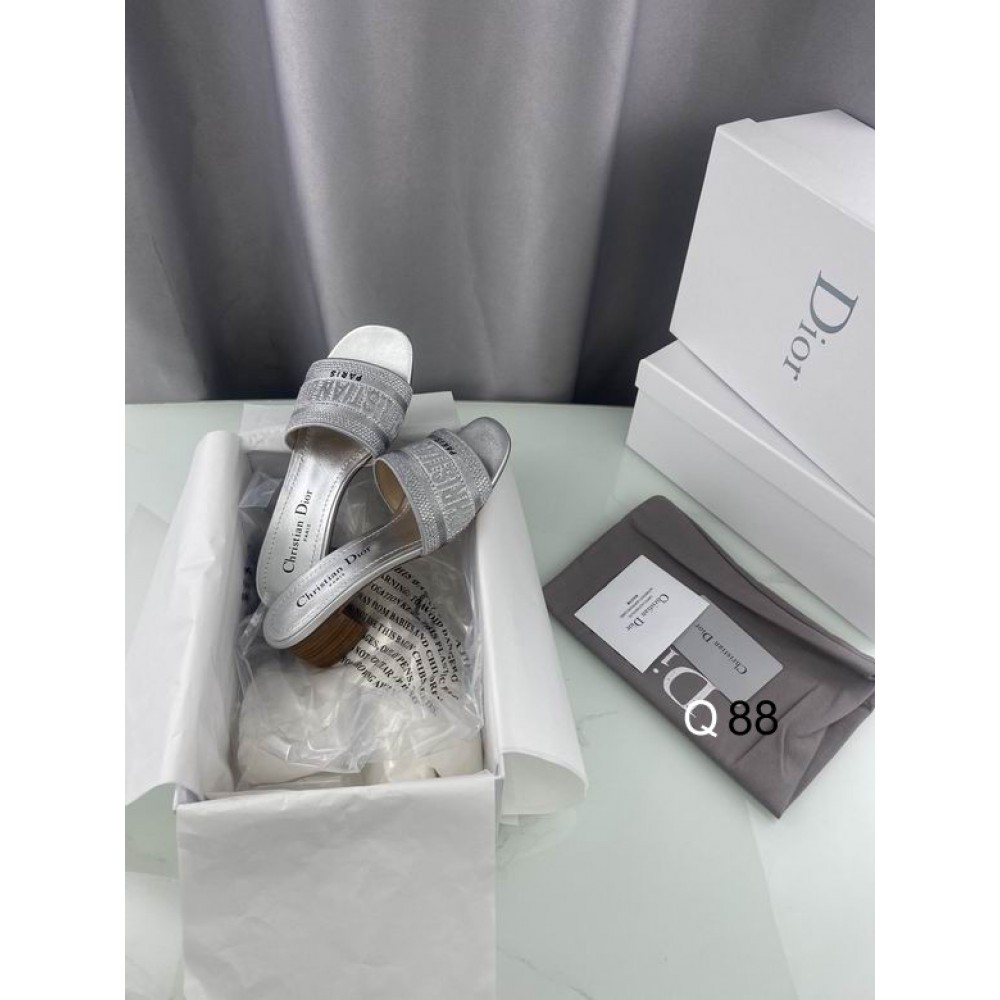 Dior D way heeled slide 3.5cm Shoes