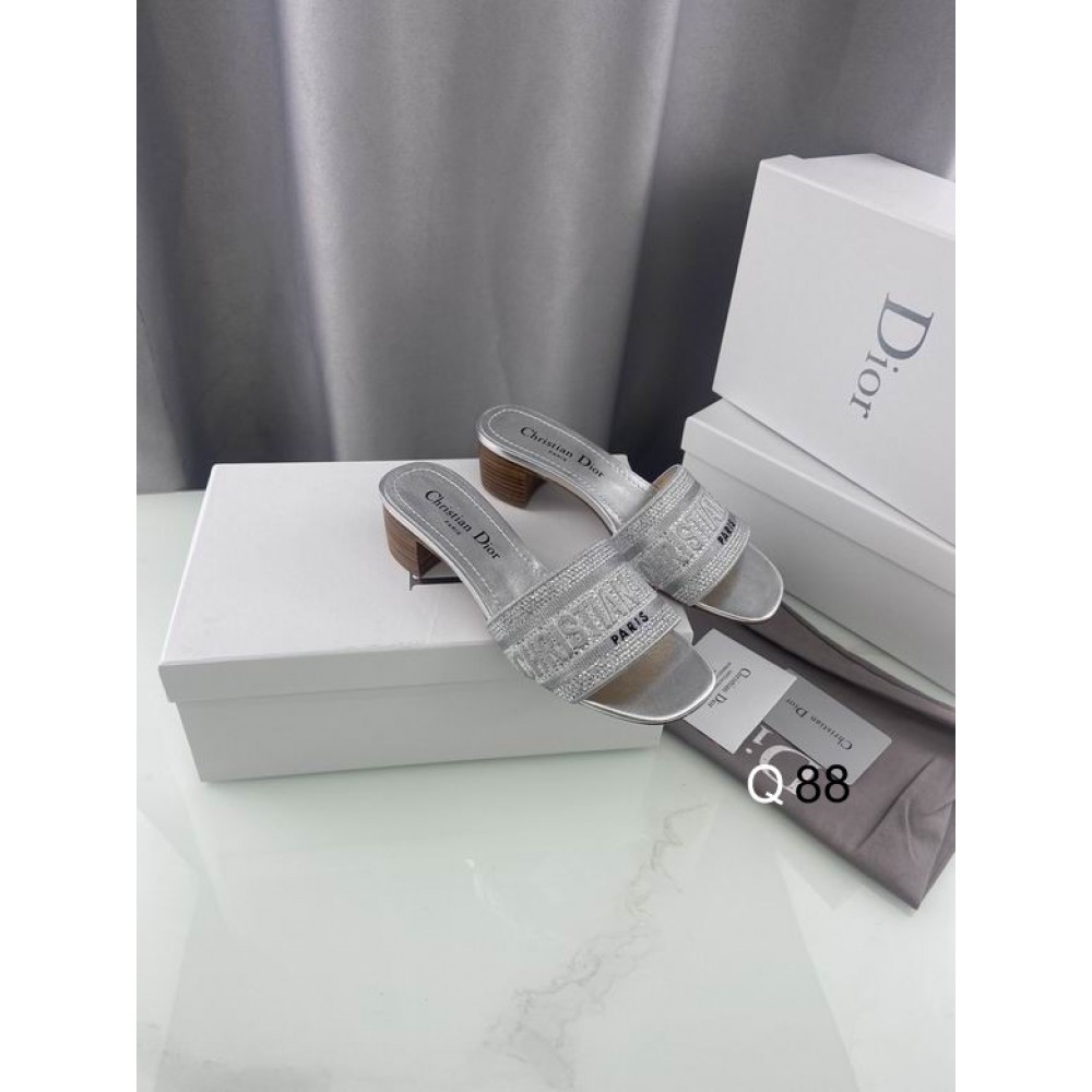 Dior D way heeled slide 3.5cm Shoes