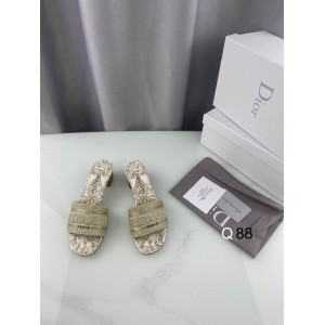 Dior D way heeled slide 3.5cm Shoes
