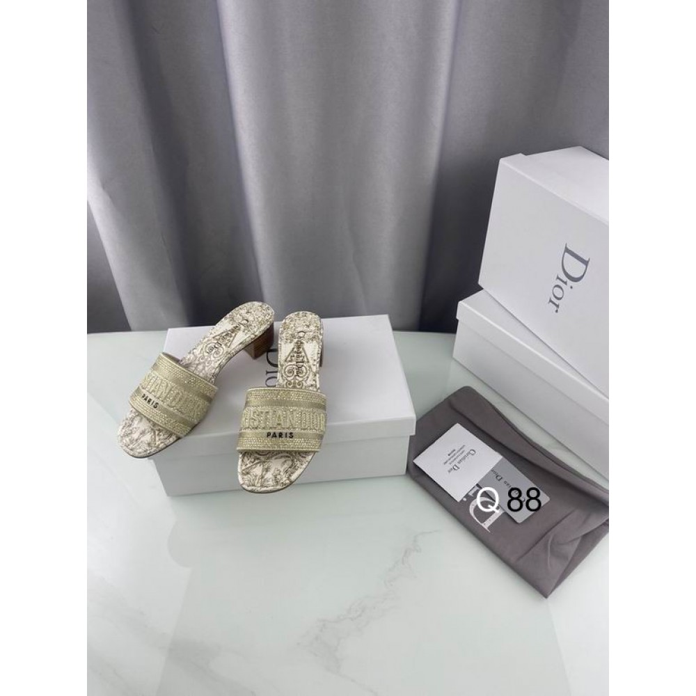 Dior D way heeled slide 3.5cm Shoes