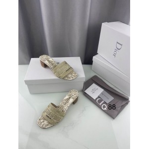 Dior D way heeled slide 3.5cm Shoes