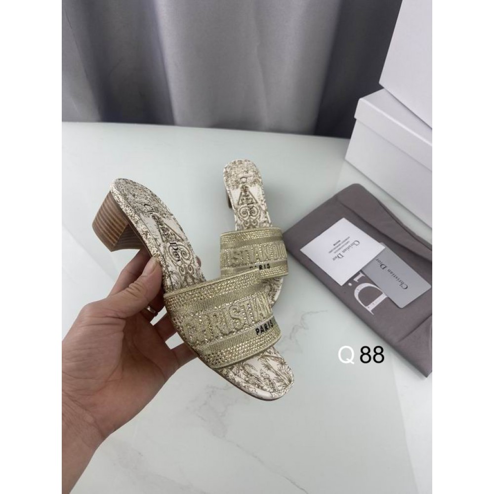 Dior D way heeled slide 3.5cm Shoes