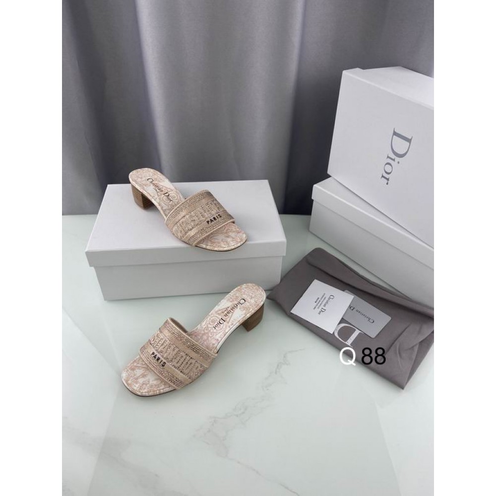 Dior D way heeled slide 3.5cm Shoes