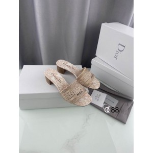 Dior D way heeled slide 3.5cm Shoes